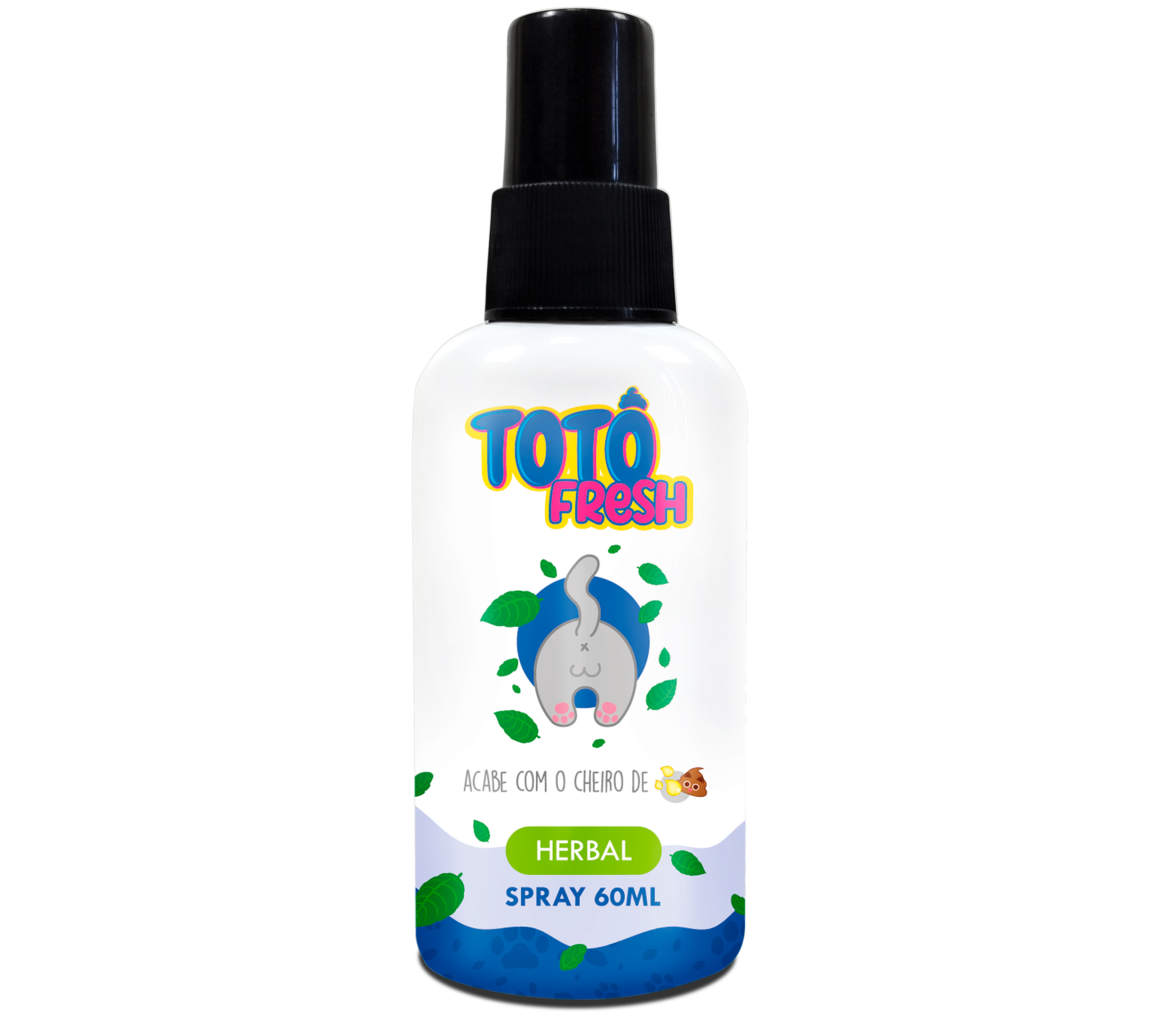 Totô Fresh Neutralizador de Mau Cheiro - Herbal (60ml)
